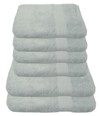 Produktbild von Julie Julsen® Handtuch SET 2x 70/140 und 4x 50/100 Julie Julsen Handtuch Farbe:Silber