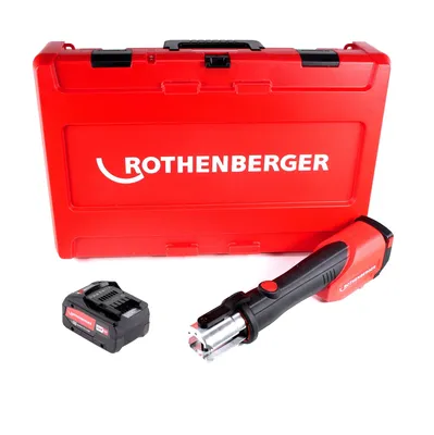 Produktbild von Rothenberger ROMAX 4000 CAS Akku Pressmaschine 18 V 34 kN + 1x Akku 8,0 Ah + Koffer - ohne Ladegerät