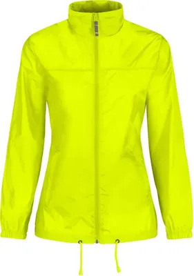 Produktbild von Windjacke für Damen - B&C SIROCCO/W - ultra yellow - Größe XS