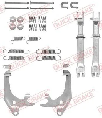 Produktbild von QUICK BRAKE Zubehörsatz Bremsbacken Zubehörsatz Bremsbacken 105-0870S Hinten für TOYOTA LAND CRUISER (PZJ7, KZJ7, HZJ7, BJ7, LJ7, RJ7)