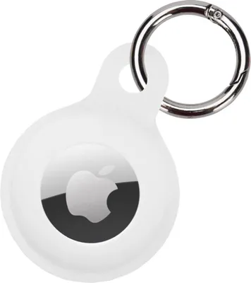 Produktbild von Jumadas Schlüsselanhänger – Airtag – Silikon – Weiß – Geeignet für Apple AirTags
