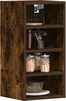 Produktbild von Hochwertig Hängeschrank Räuchereiche 30x29,5x60 cm Holzwerkstoff 854170