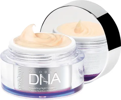 Obrázok produktu pre PostQuam Dna Night Cream, Nočný krém, Ženy, Univerzálna pleť, Tvár, Proti starnutiu, Hydratačné, Výživný, Relax, Obnova, 50 ml