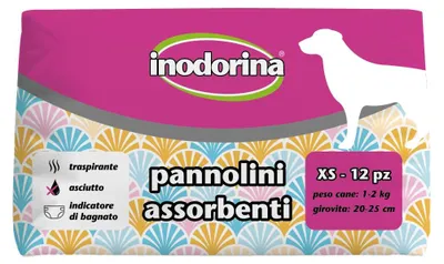 Zdjęcie produktu dla Pieluszki jednorazowe Inodorina 12 sztuk