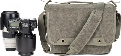 Obrázok produktu pre Think Tank Retrospective® 10 V2.0, Obal s popruhom cez rameno, DSLR 24–70mm f/2.8 70–200mm f/2.8, Ramenný popruh, Priehradka na notebook, Šedá