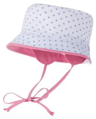 Produktbild von maximo Baby - Mädchen Mütze Hütchen mit Ohrenklappen, Bindeband, Jerseyeinsatz,