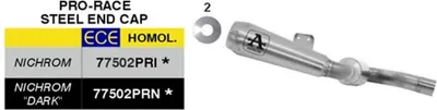 Produktbild von ARROW Pro-Race homologierter Nichrom-Slip-On-Auspuff für BMW F 900 R/F 900 XR