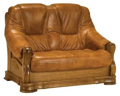 Produktbild von Sofas 2 Sitzer Designer Zweisitzer Ledersofa Wohnzimmer Couchen Polstersofa