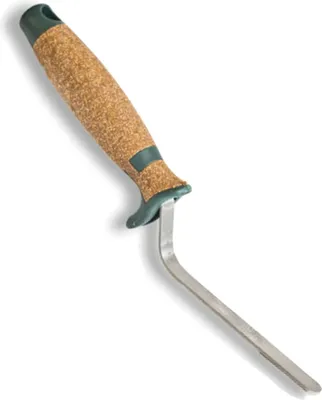 Produktbild von Profi Hamburger Fugenkelle 6 mm, Fugeisen Fugenformer, Korkgriff, Zum Verfugen Ziegel und Klinkersteinen