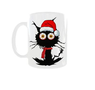 Produktbild von Becher 300ml für Feline Funny Cat its Fine v1