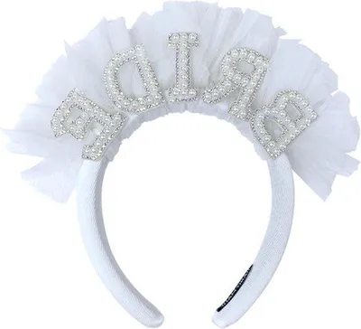 Produktbild von Hochzeitskranz mit Perlen - Hochzeitszubehör für Hochzeit und Junggesellenparty