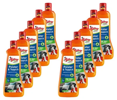 Produktbild von Poliboy Polster & Teppich Reinigungskonzentrat 10er Set - 5L, Inhalt jeweils 500ml, Reinigung & Pflege