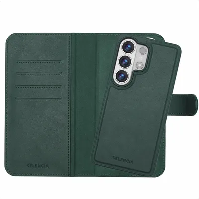 Immagine prodotto di Selencia Olyn Custodia a libro rimovibile con MagSafe per Samsung Galaxy S26 Ultra - Verde
