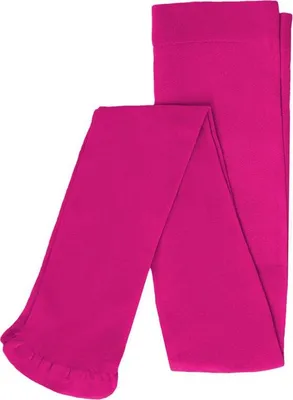 Produktbild von KMISSO Mädchen Strumpfhose Unifarben mit Muster Pink 152