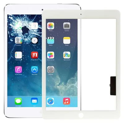 Obrázok produktu pre Apple iPad Air White Display Glass TouchScreen Disc Repair Kit New