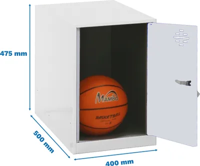 Immagine prodotto di Armadietto Simonrack SIMONLOCKER DISM bianco 8425437117596, 1 armadietto 40,0 x 50,0 x 47,5 cm
