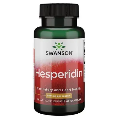 Zdjęcie produktu dla Hesperydyna 500 mg 60 kapsułek Swanson Health Products