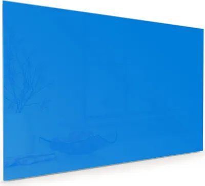 Produktbild von Küchenrückwand Spritzschutz Glas mit Motiv Hellblauer Hintergrund I 40 x 40 cm