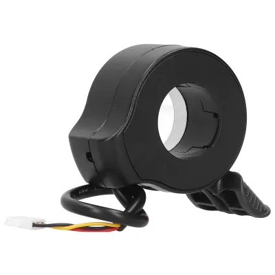 Image de FTVOGUE Accélérateur de gaz au doigt pour scooter électrique, accélérateur de gaz au doigt pour scooter électrique, capteur de réverbération pour scooter électrique(Noir)
