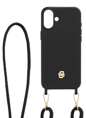 Image de BOSS Coque Double B Black & Gold pour iPhone 16 Plus