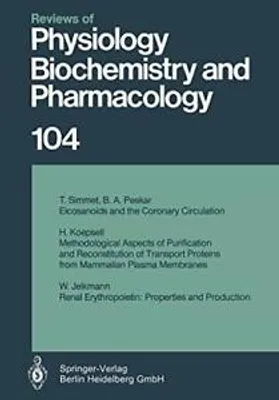 Produktbild von Reviews of Physiology, Biochemistry and Pharmacology