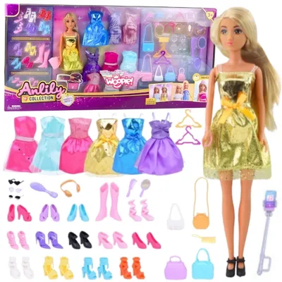 Image de WOOPIE ROYAL Lalka Lili, styliste de mode, avec accessoires