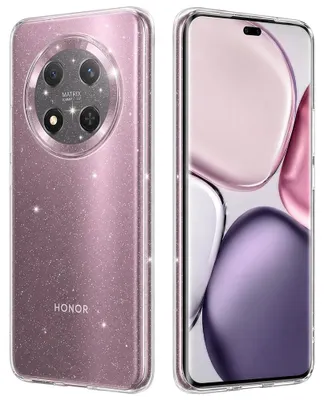 Obrázek produktu pro Pouzdro Techsuit SparkleSkin Series (třpytivé) pro Honor Magic7 Lite / X9c – průhledné