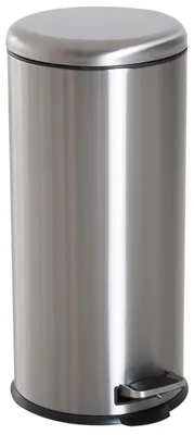Produktbild von 30 L Mülleimer Abfalleimer, Papierkorb, Treteimer mit Deckel, Fußpedal, Müllbehälter mit Inneneimer, Mülltrennung für Wohnzimmer, Büro, Rund