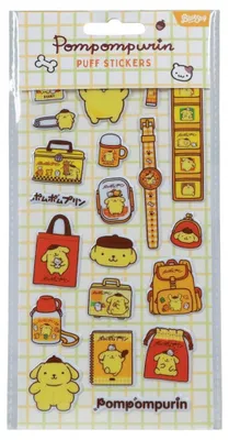 Obrázek produktu pro Sanrio Sticker Set Pompompurin