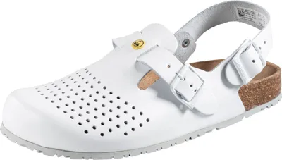 Zdjęcie produktu dla Abeba buty robocze chodak biały 4050, OB, rozmiar buta w UE: 46