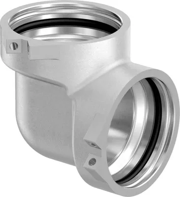 Produktbild von Uponor Winkel 1029138 RS 2, 90°, Messing verzinnt