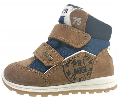 Immagine prodotto di Scarpe per bambini Primigi Baby Tiguan GTX, ideali per i primi passi, con fodera calda, stivali da neve marroni, adatte per il tempo libero