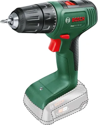 Image de Bosch EasyDrill 18V-40 - Perceuse/visseuse - sans fil - 2 vitesses - mandrin 13 mm - 40 N-m - sans batterie - 18 V (06039D8000)