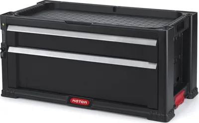 Produktbild von Box Keter® 17199303, TOOL CHEST, 2 Schubladen, 560x260x290 mm, für Werkzeuge