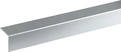 Produktbild von Winkelleiste Kunststoff Alu Nachbildung 2400 x 25 x 25 mm