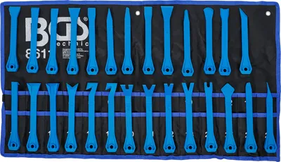 Produktbild von BGS 8611 Zierleistenkeil- und Schaber-Set, 27-tlg.