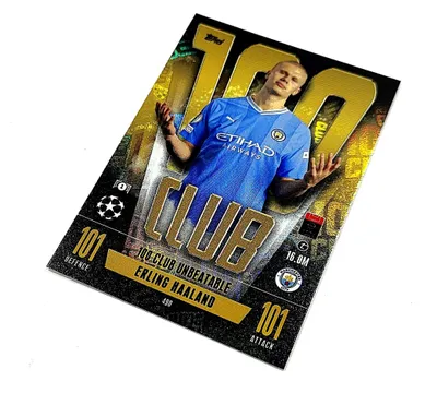 Produktbild von Match Attax 2023/24 Tcg Card No. 490 Erling Haaland / 100 Club