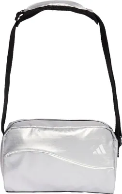 Produktbild von adidas Women Glow - Umhängetasche Mini 28 cm (silver metallic/white)