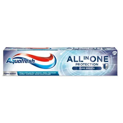 Obrázok produktu pre Aquafresh All In One Protection pasta do zbw Pure Breath, 100ml