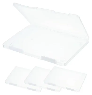 Produktbild von Projektmappe A4 4 Stück Klar Weiß PP Kunststoff 310x230x20mm