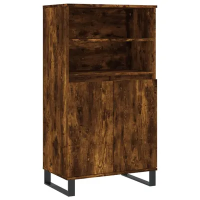 Obrázek produktu pro Skříň highboard kouřový dub 60 x 36 x 110 cm kompozitní dřevo