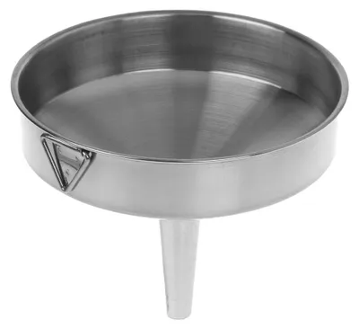 Edelstahl-Trichter 8 cm, breite Öffnung, für Flüssigkeiten, Küchenhelfer