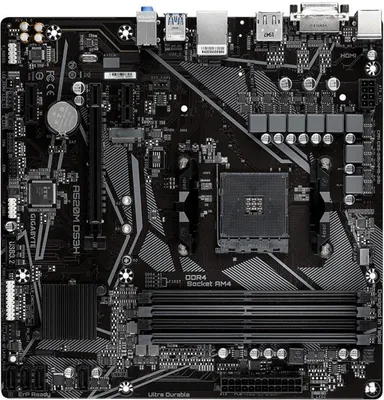 Produktbild von Motherboard Gigabyte A520M DS3H mATX AM4