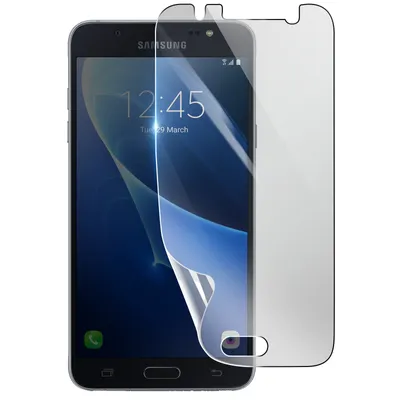 Imagen del producto de Protector de pantalla de hidrogel resistente a golpes y arañazos para Samsung Galaxy J5 2016, transparente