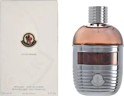 Produktbild von Moncler Pour Femme, Frauen, 150 ml, Nachfüllbare Flasche, Bergamotte, Heliotrop, Jasmin, Vanille, Holz