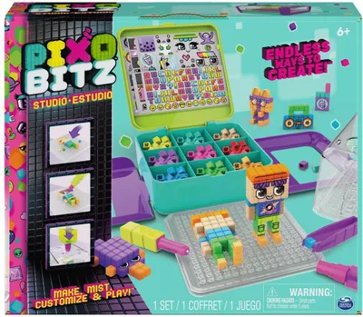 Produktbild von Pixobitz Sprühperlen Studio, Perlenset für Kinder, 6 Jahr(e), Mehrfarbig