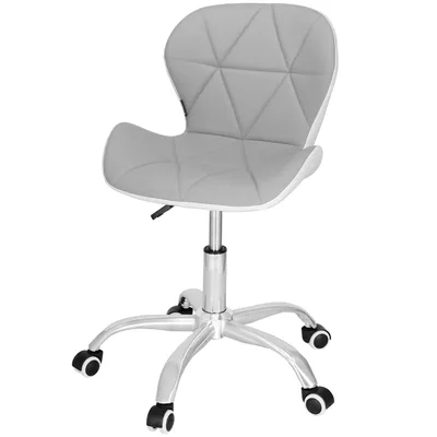 Immagine prodotto di Springos® Sedia da ufficio Sedia da scrivania ergonomica imbottita Altezza regolabile con rotelle Sedia girevole fino a 120 kg Trapuntata