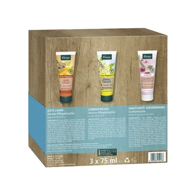 Image de Kneipp Set cadeau Bonheur de la douche Aroma Douche de soin Douche crème 3x75 ml