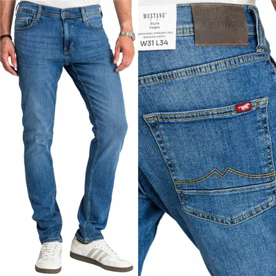 Obrázek produktu pro MUSTANG | Vegas Slim Fit | Pánské džíny se zúženou nohavicí, W32 L32
