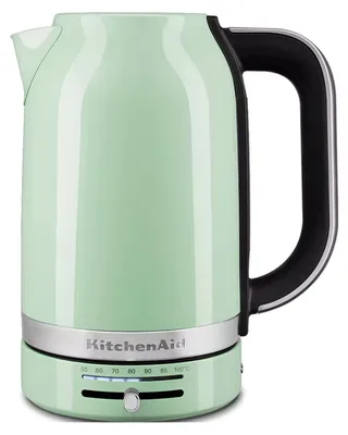 Image de KitchenAid 5KEK1701EPT bouilloire 1,7 L 2400 W Noir, Vert, Acier inoxydable